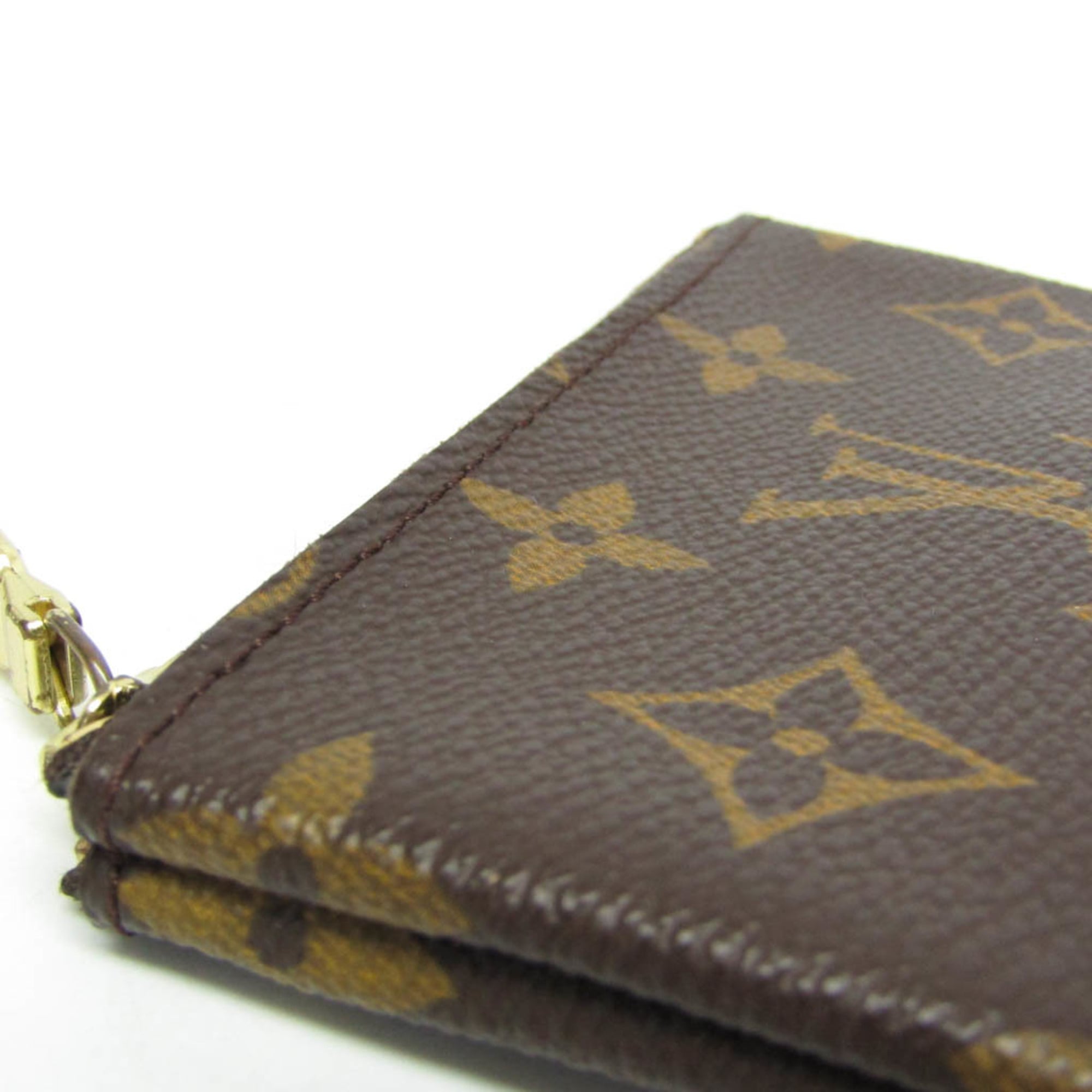 Louis Vuitton Monogram Key Case M62650 Men,Women Monogram Coin Purse/coin Case Brown