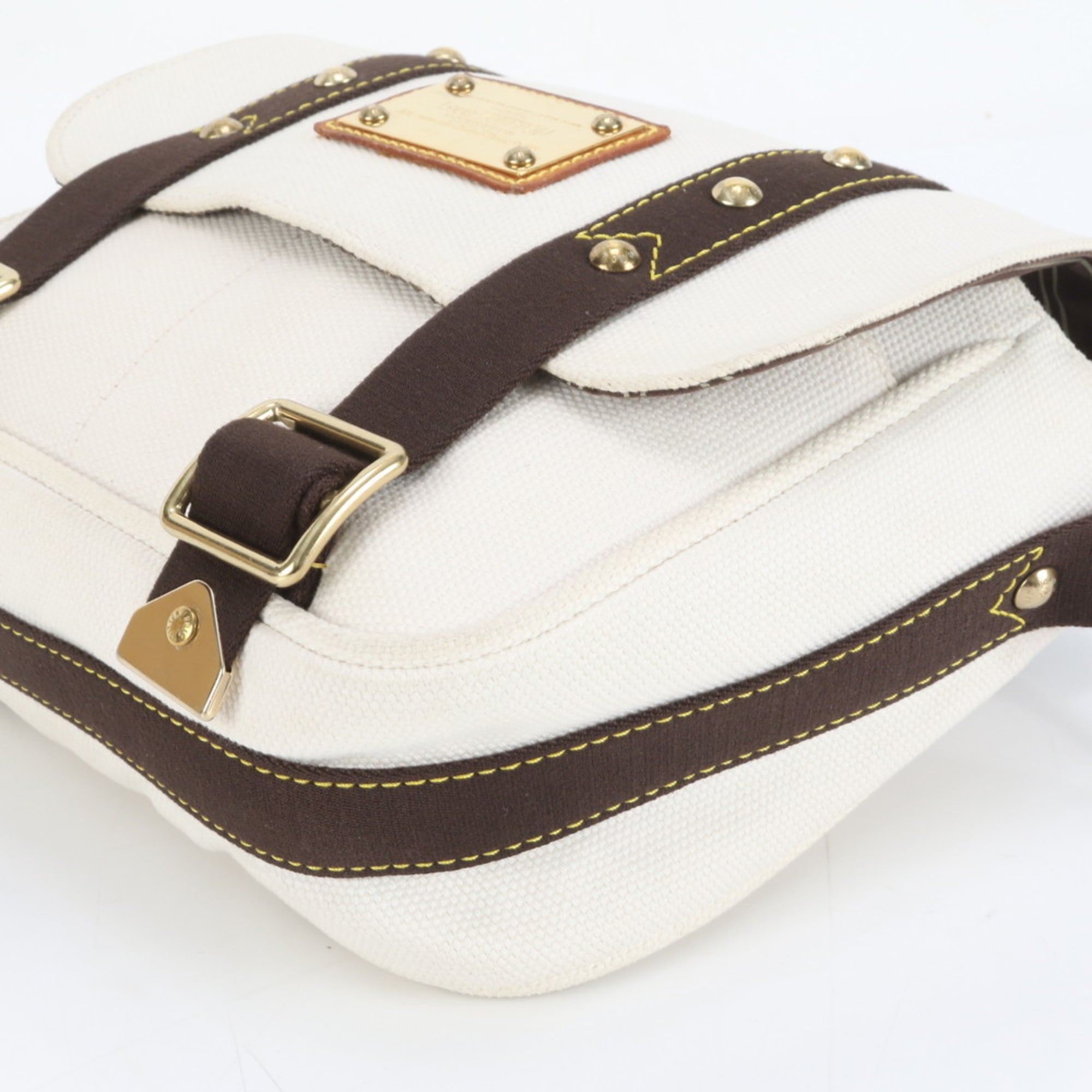 Louis Vuitton Antigua Besas PM Ecru M40042 Men's Messenger Shoulder Bag