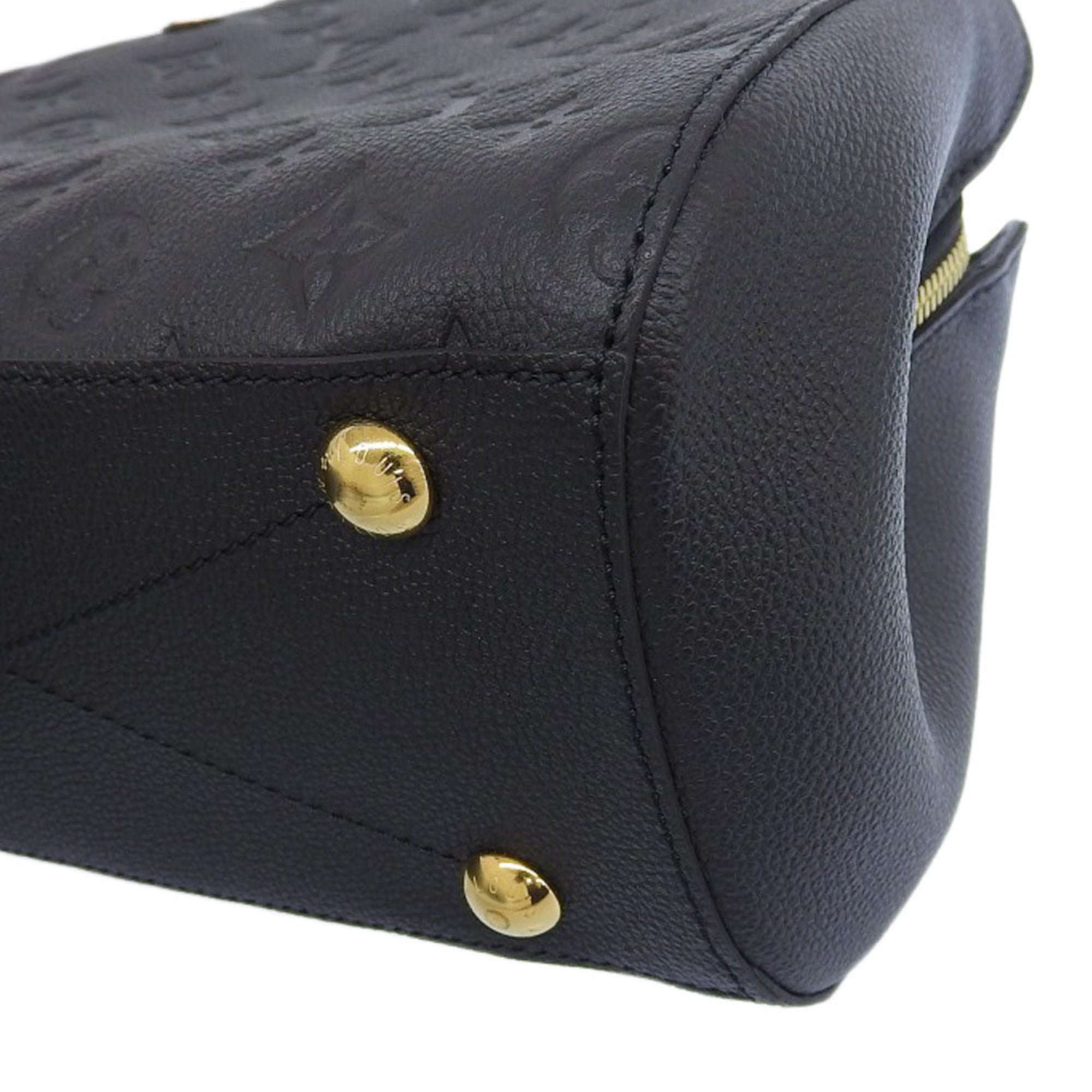 Like new Louis Vuitton Monogram Empreinte Montaigne BB M41053 Bag Noir — Like New