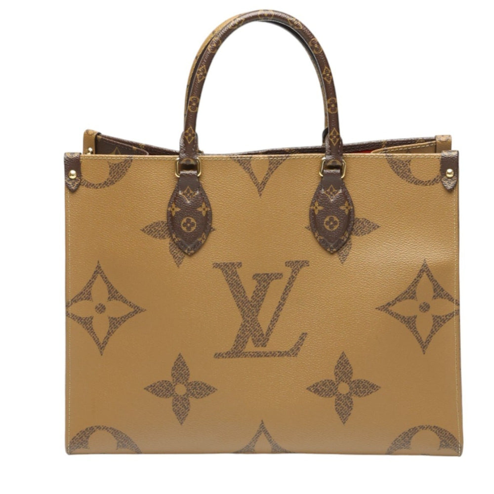 Louis Vuitton LOUIS VUITTON Bag Monogram On the Go MM Canvas M45321 Brown LV — Like New