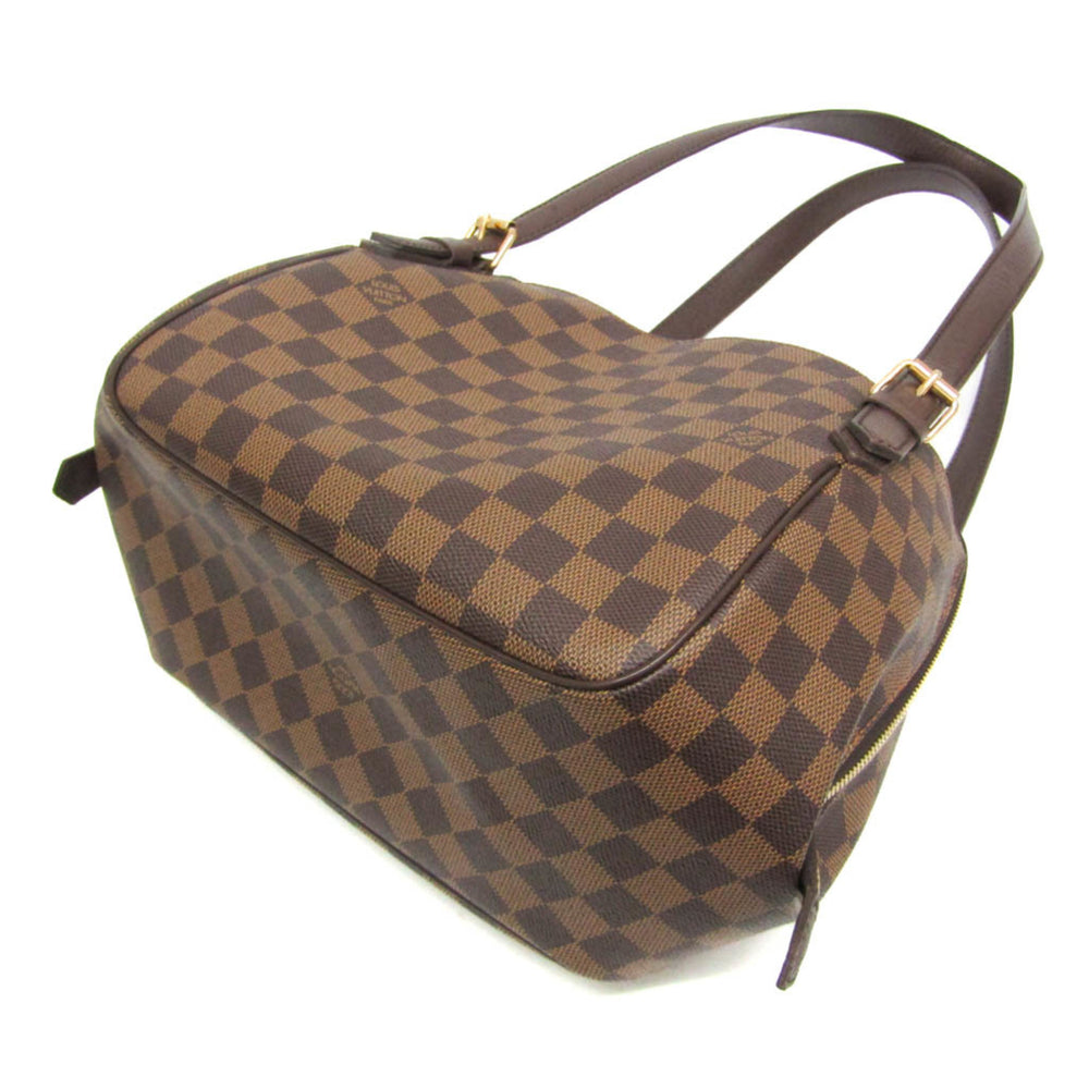Louis Vuitton Damier Belem MM N51174 Women's Shoulder Bag Brown,Ebene — Like New