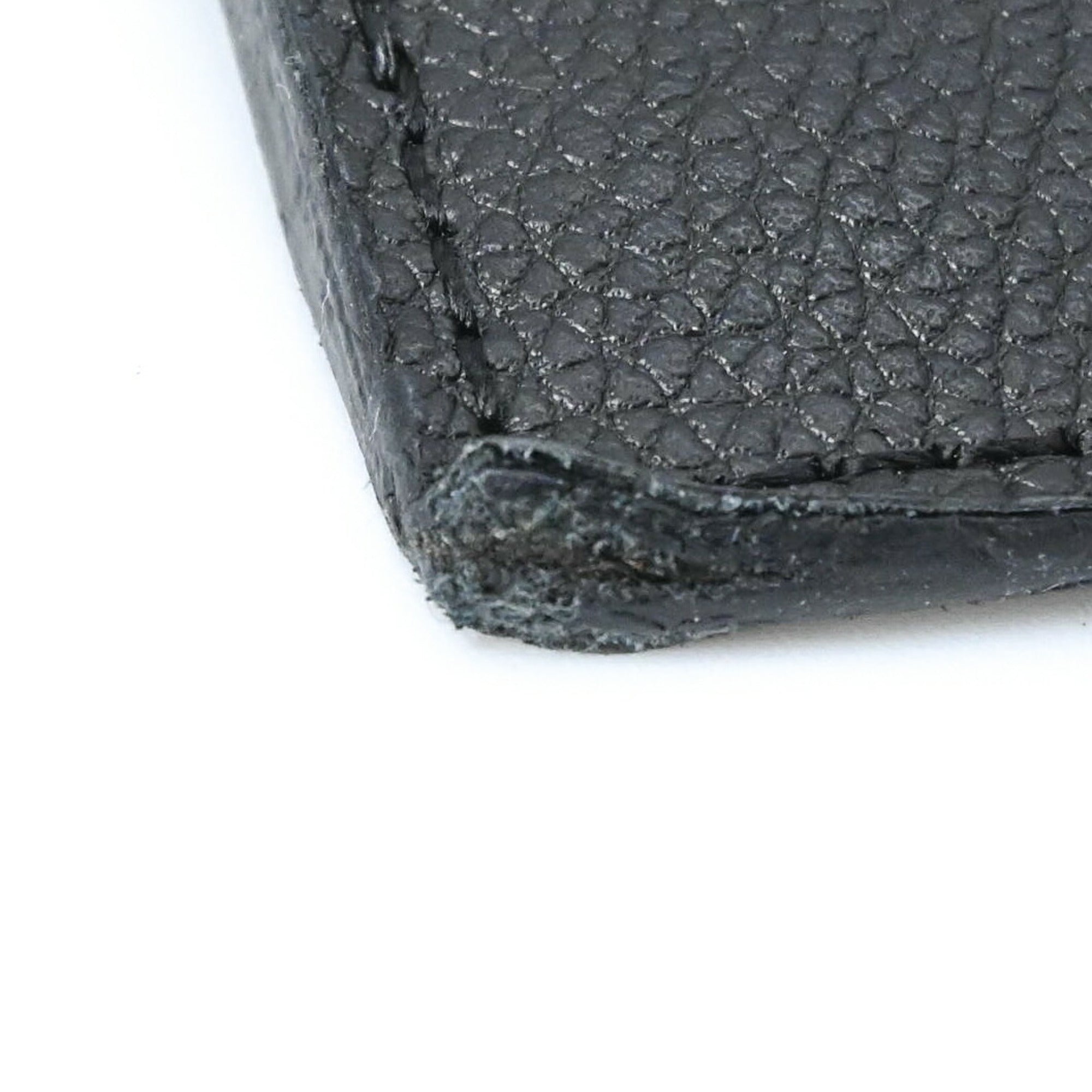 LOUIS VUITTON Pochette Jour GM Taurillon Leather Clutch Bag LV Black M67747 — Like New