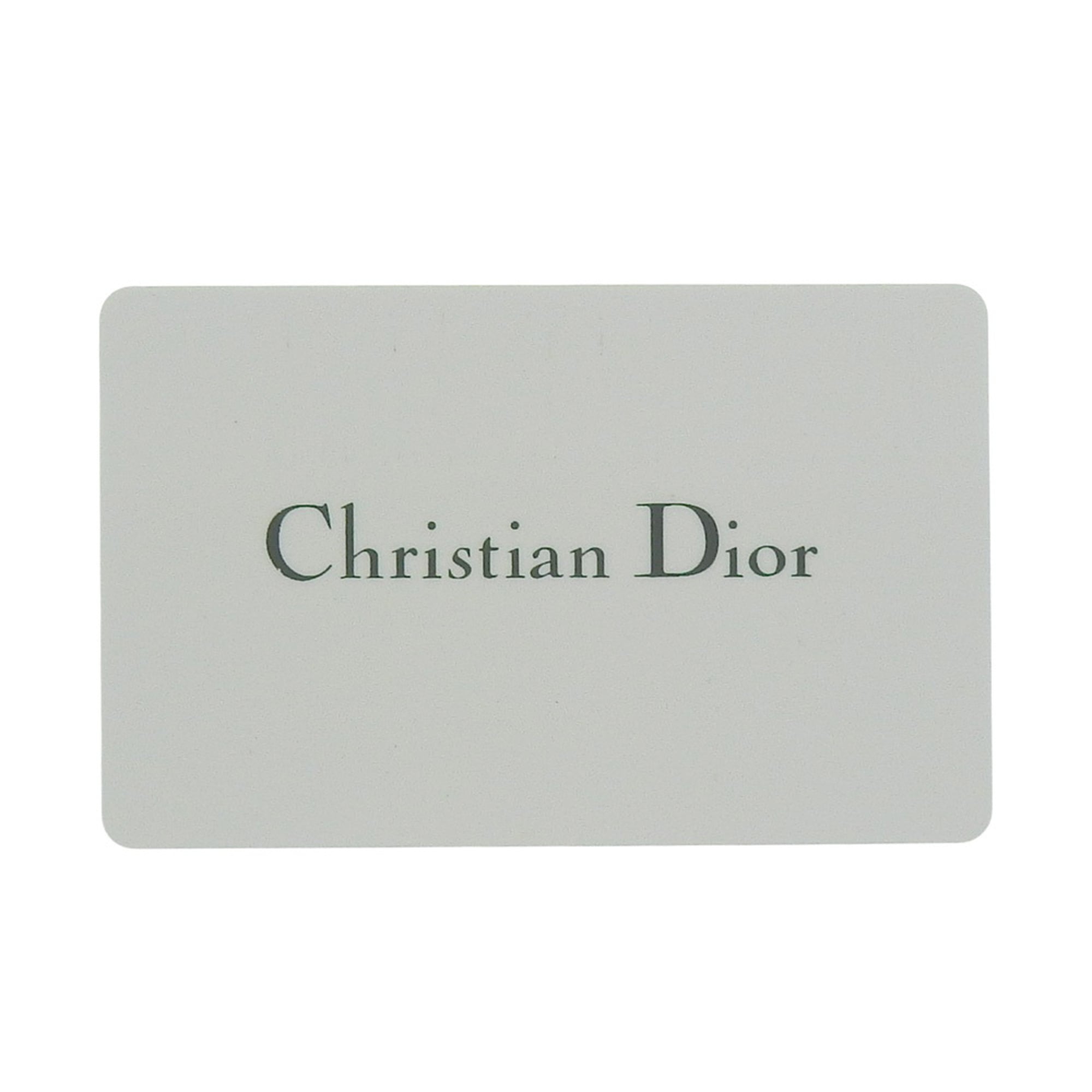 Christian Dior Riva Watch D80-100, Stainless Steel and Canvas, Quartz Movement, Analog Display, Silver Dial, Women's — Good