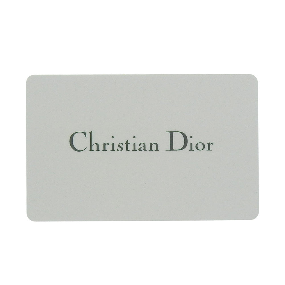 Christian Dior Riva Watch D80-100, Stainless Steel and Canvas, Quartz Movement, Analog Display, Silver Dial, Women's — Good