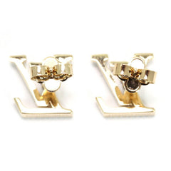 Louis Vuitton Earrings - LV Iconic Strass M00609 Gold Rhinestone Women's LOUIS VUITTON T5823 — Like New