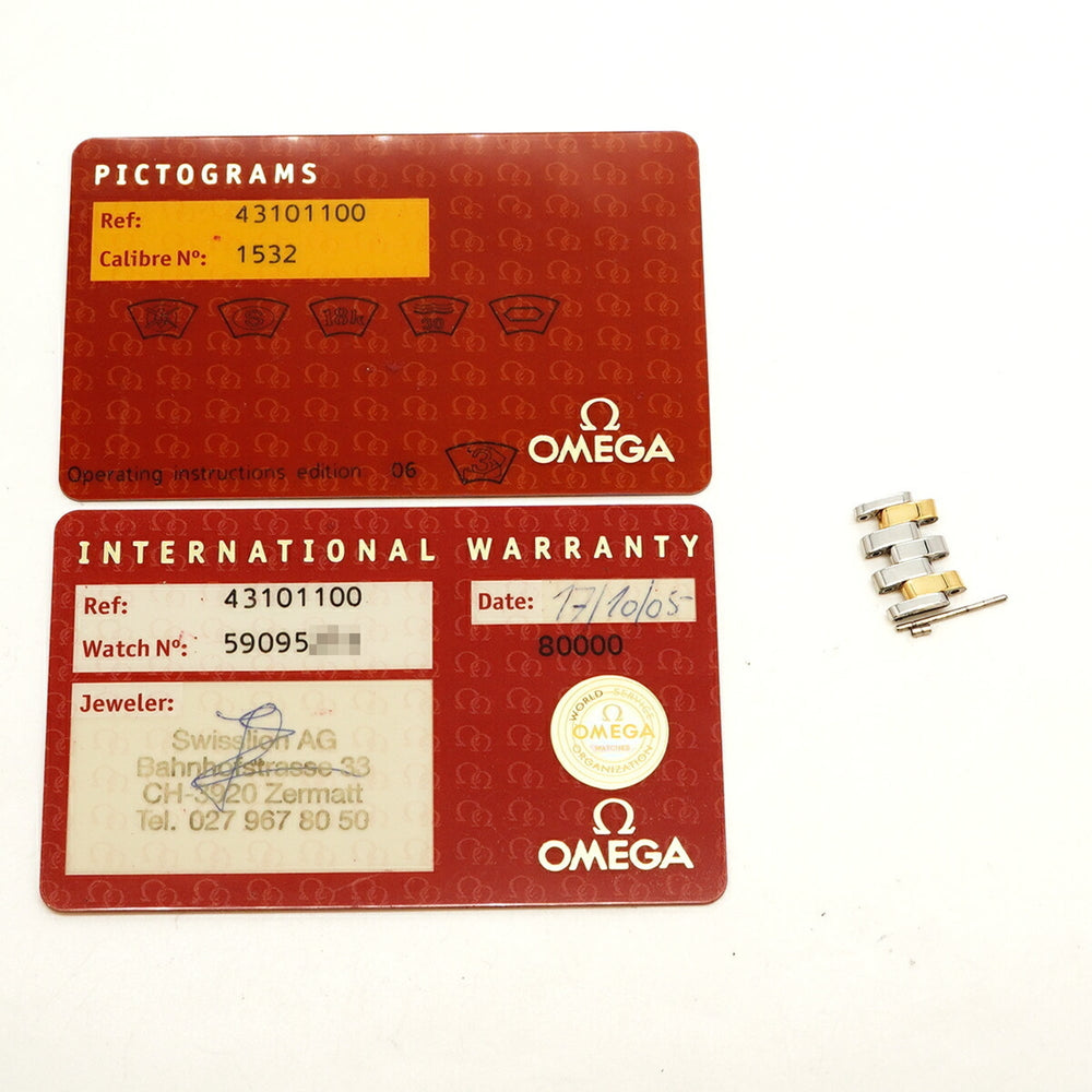 Omega De Ville Prestige 4310.11 Gold Dial Men's Watch — Good