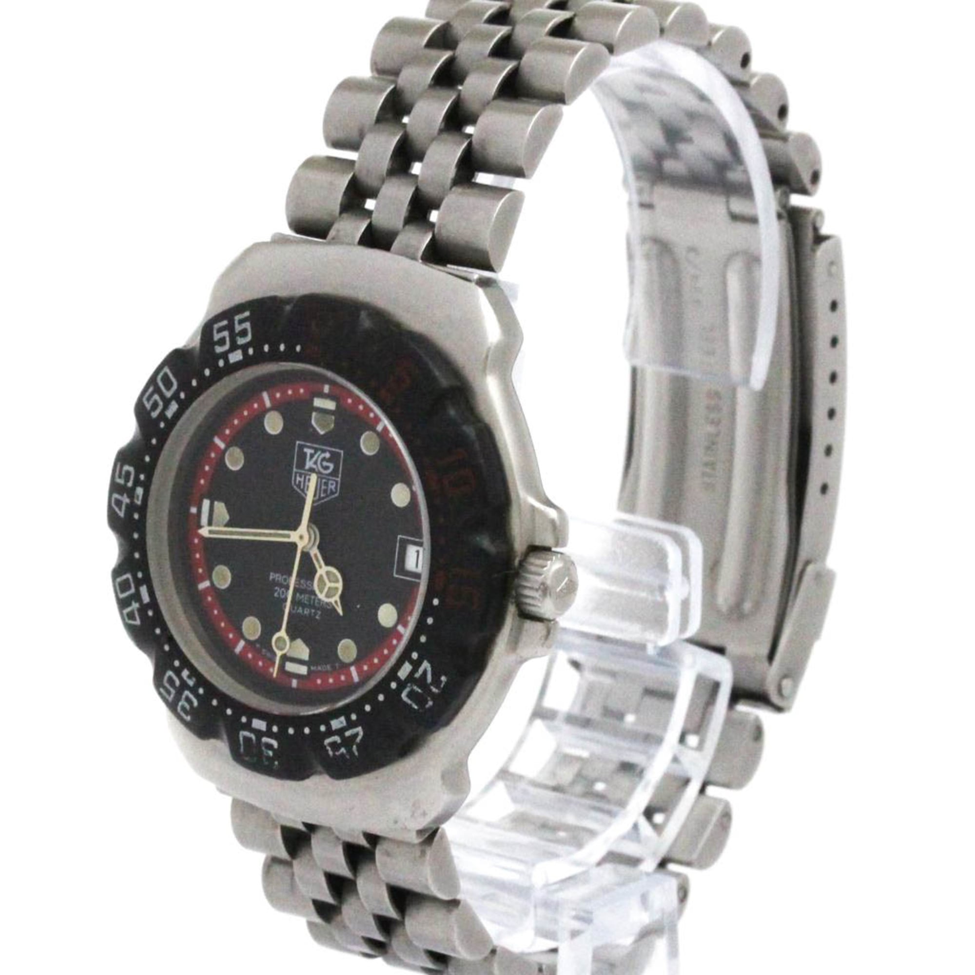 TAG HEUER Formula 1 Stainless Steel Rubber Quartz Mens Watch 374.513 — Good