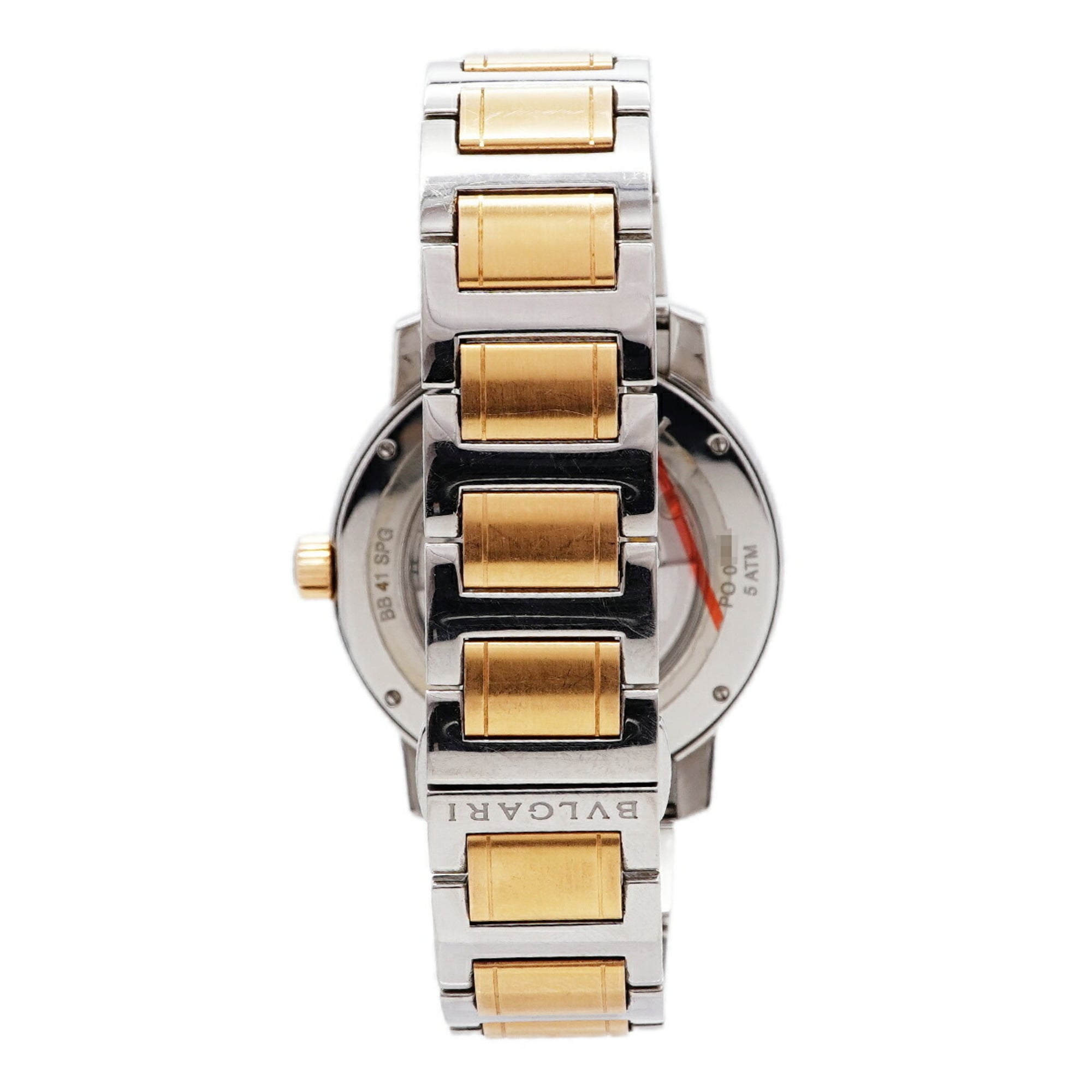 Bvlgari Combination BB41SPG White Dial Men's Watch — Good