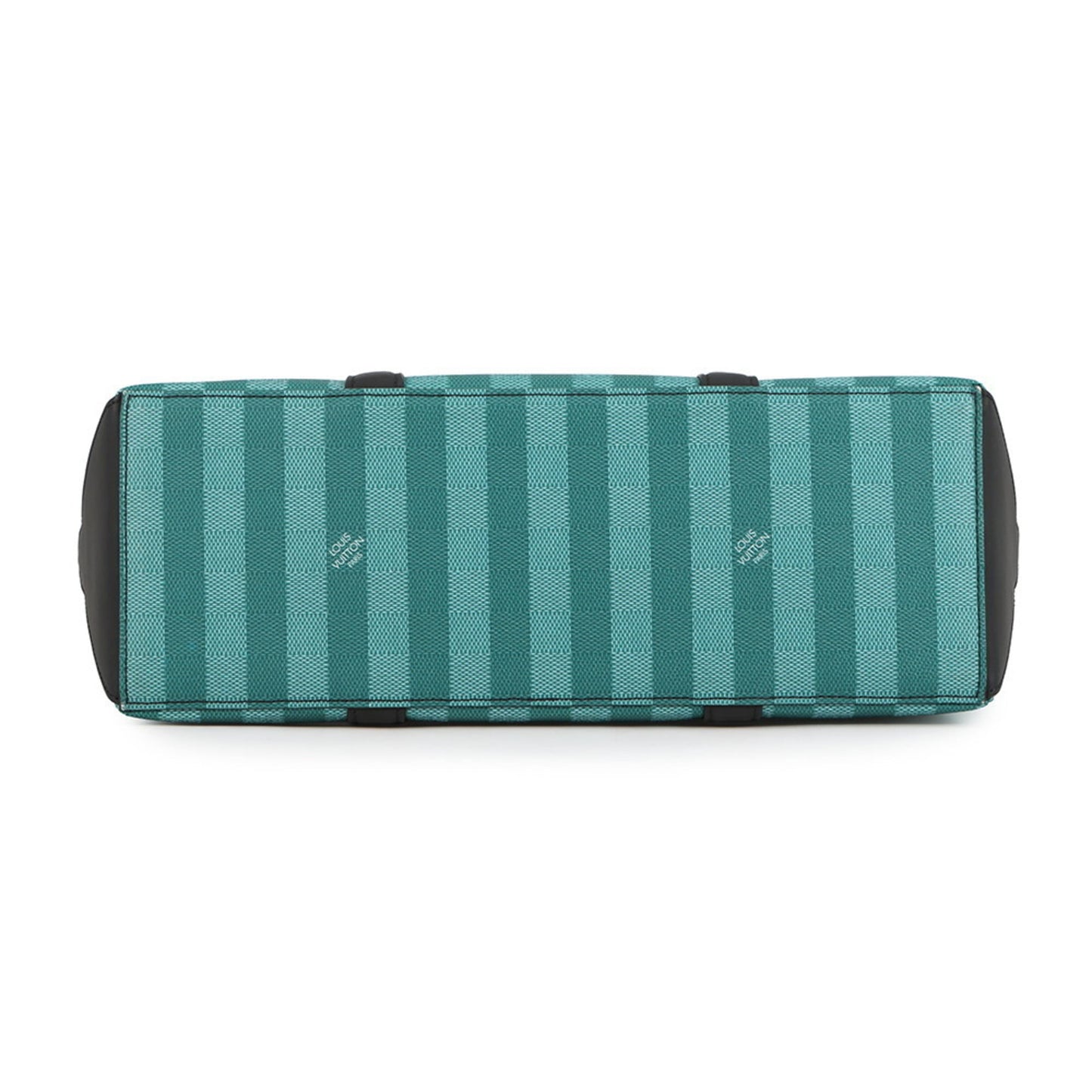 Louis Vuitton Damier Stripe Weekend Tote PM N59919, a 2-way shoulder bag.