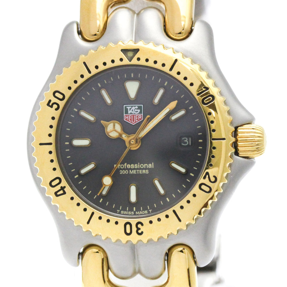 TAG HEUER Sel Professional 200M Gold Plated Steel Ladies Watch S95.215 Polished — Very Good