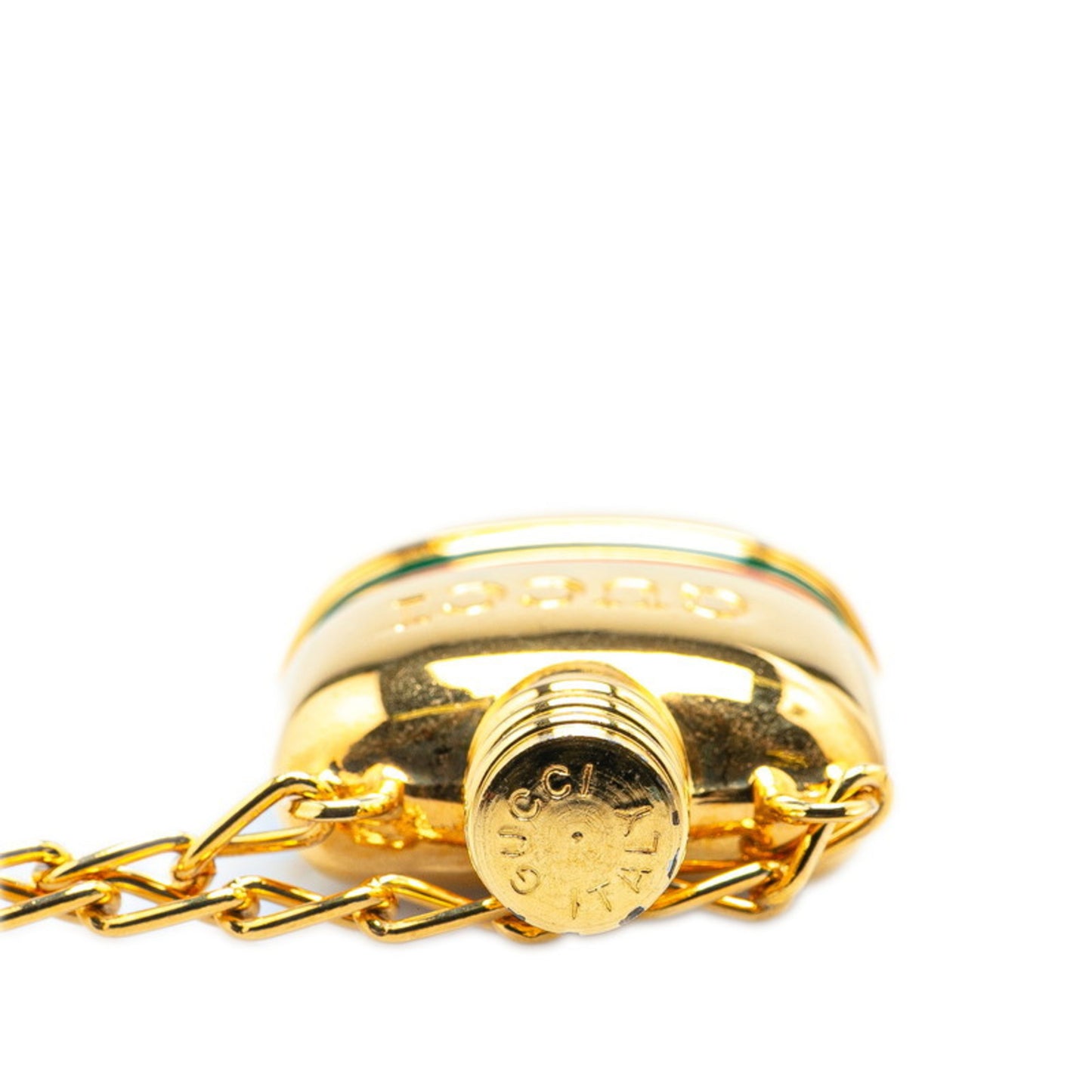 Gucci Perfume Bottle Sherry Line Long Necklace in Gold and Multicolor Plated for Women