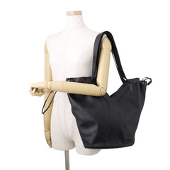 Yves Saint Laurent Saint Laurent Paris Tote Bag Y Hobo Leather 833160 SAINT LAURENT PARIS Handbag Black — Like New