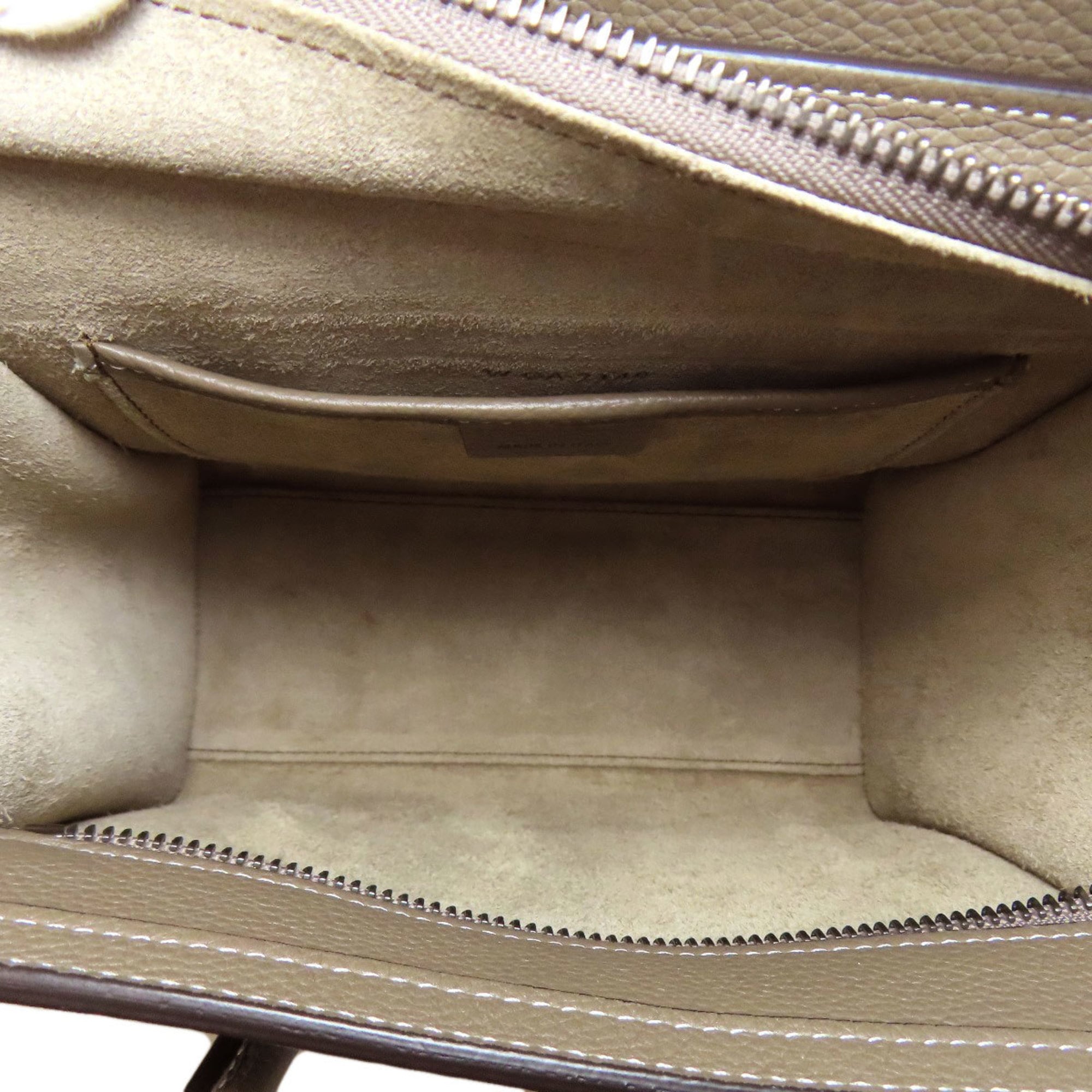 Celine Luggage Nano 2-Way Handbag in Calfskin for Women