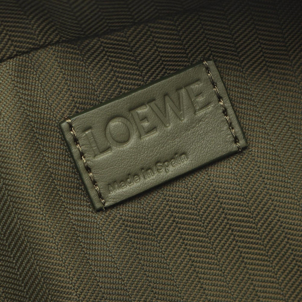 Loewe LOEWE Crossbody Camera Bag Mini Shoulder Handbag Leather Men's Khaki C565R41X04 — New - Store Return