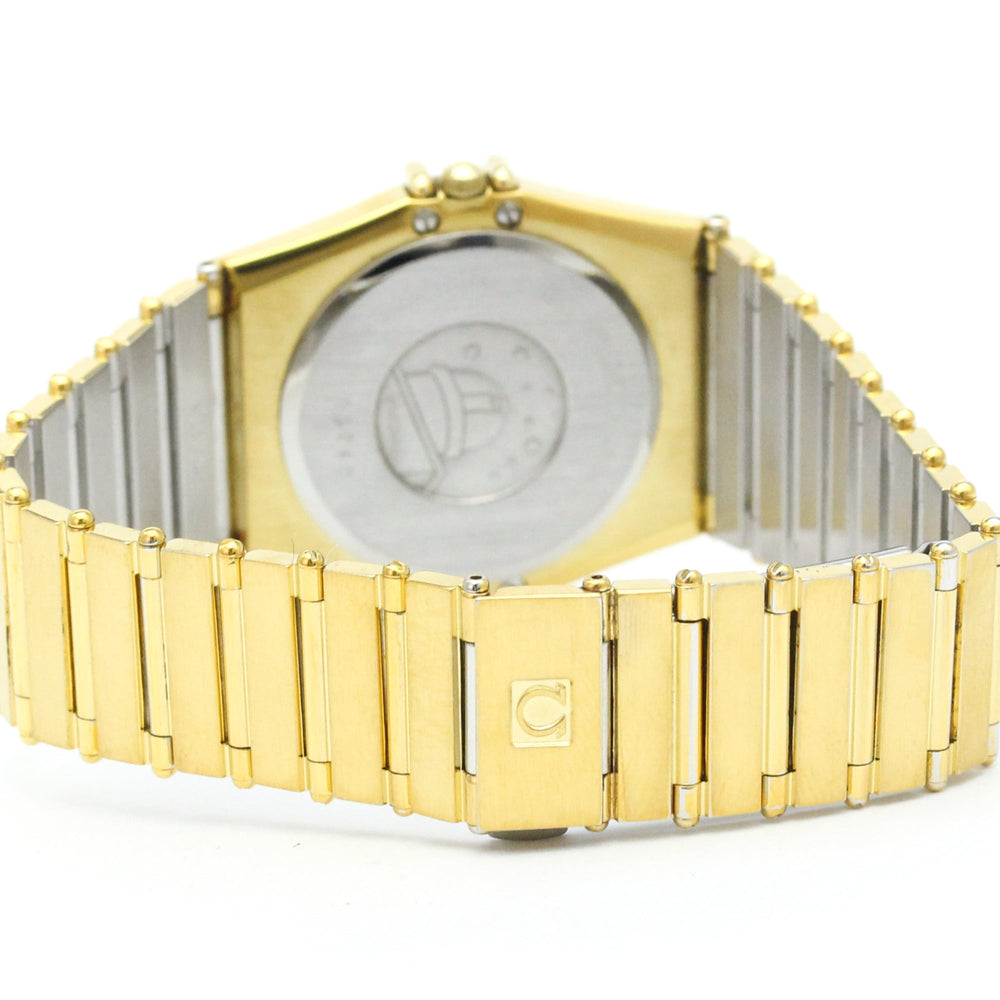 OMEGA Constellation Gold Plated Quartz Mens Watch 396.1076 — Very Good
