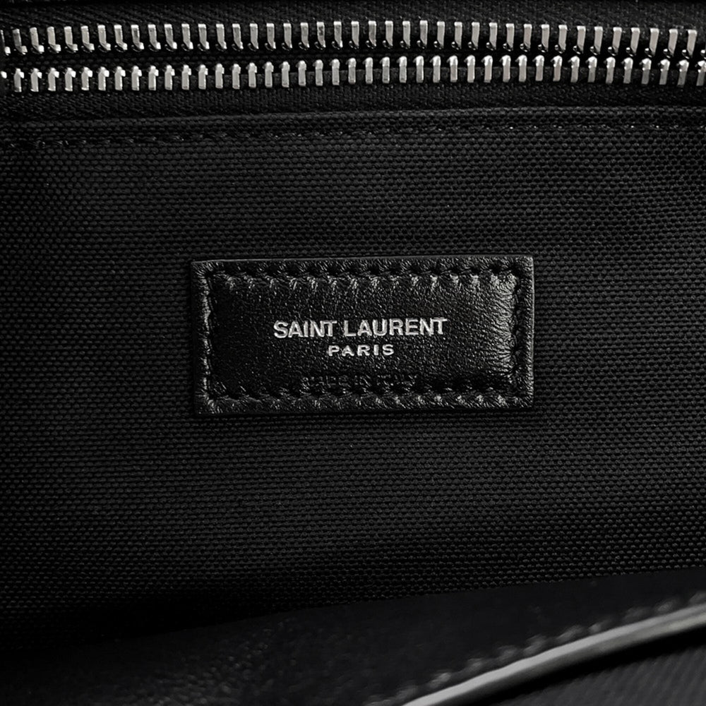 Yves Saint Laurent Saint Laurent Paris Manhattan N S Leather Tote Bag 757302 SAINT LAURENT PARIS Handbag Black — Like New