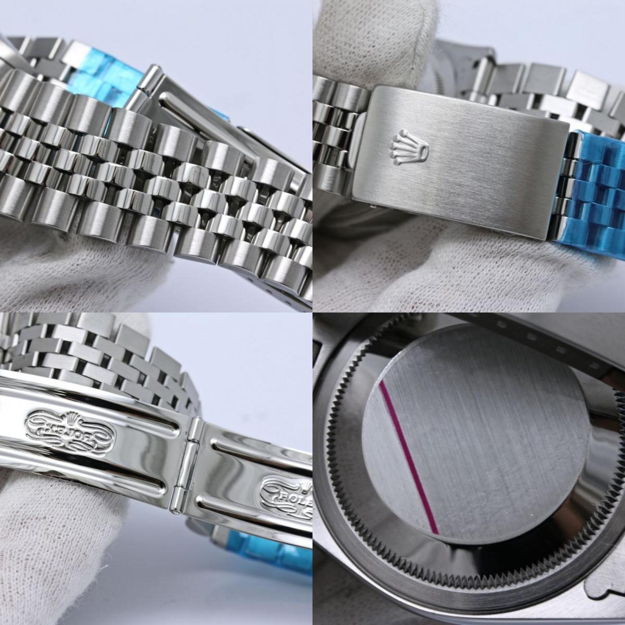 ROLEX Datejust Shell Arabic 16234NA Men's Watch SSx18KWG 40457 — Good