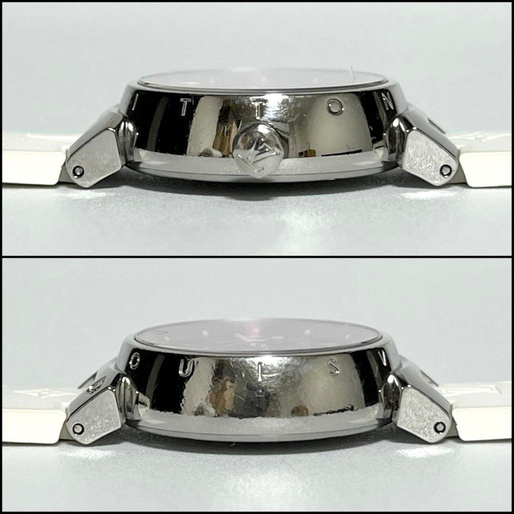 Louis Vuitton LOUIS VUITTON Ladies Watch Tambour Monogram Q121W — Very Good