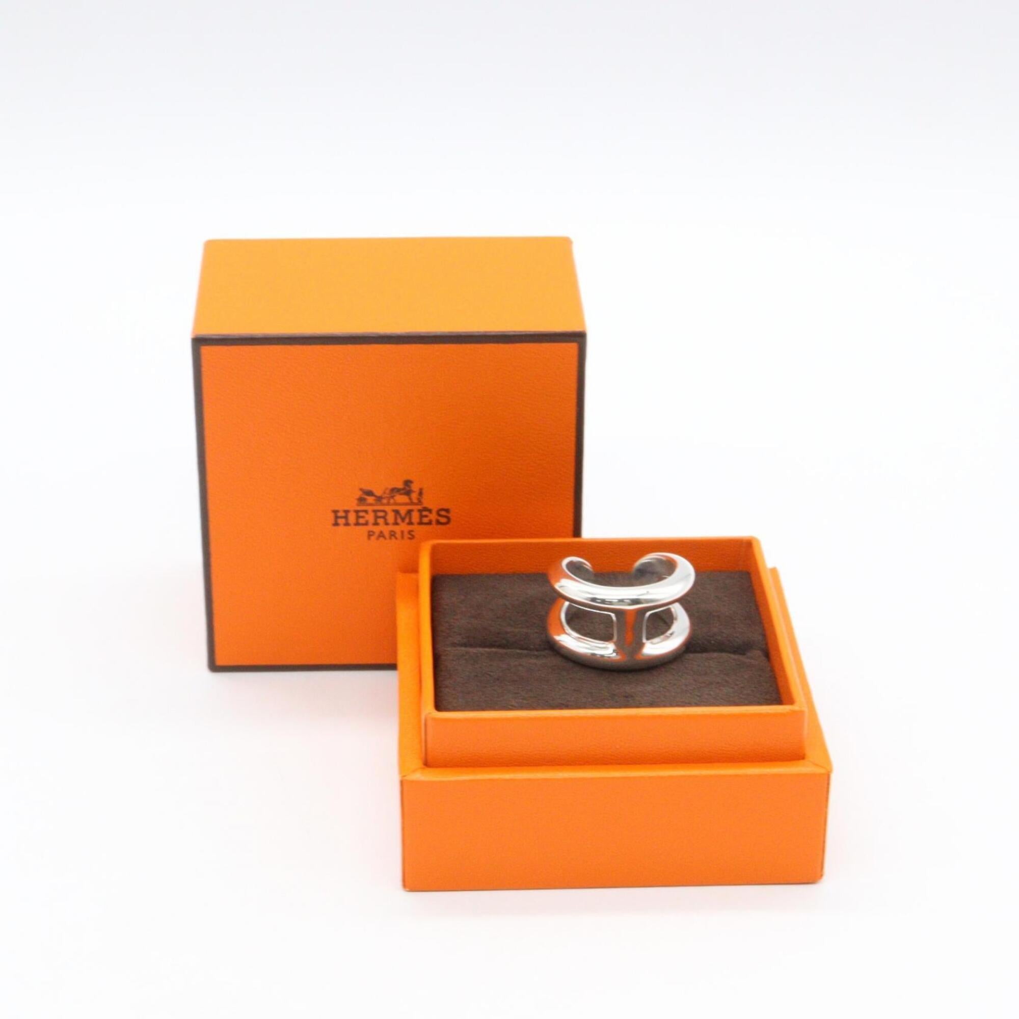 Hermes Osmos PM Ring - Sterling Silver 925 Men's & Women's Tone — Like New