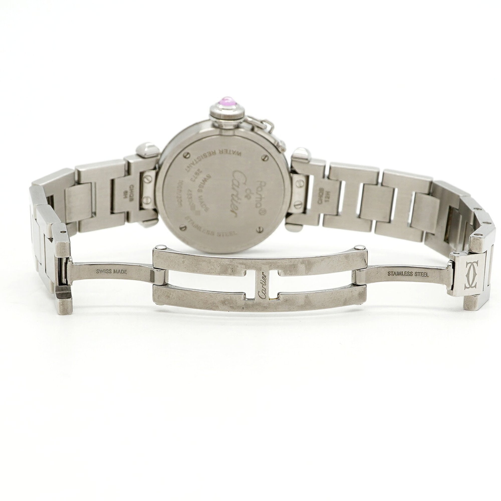 Cartier Miss Pasha W3140008 Pink Dial Women's Watch — Good