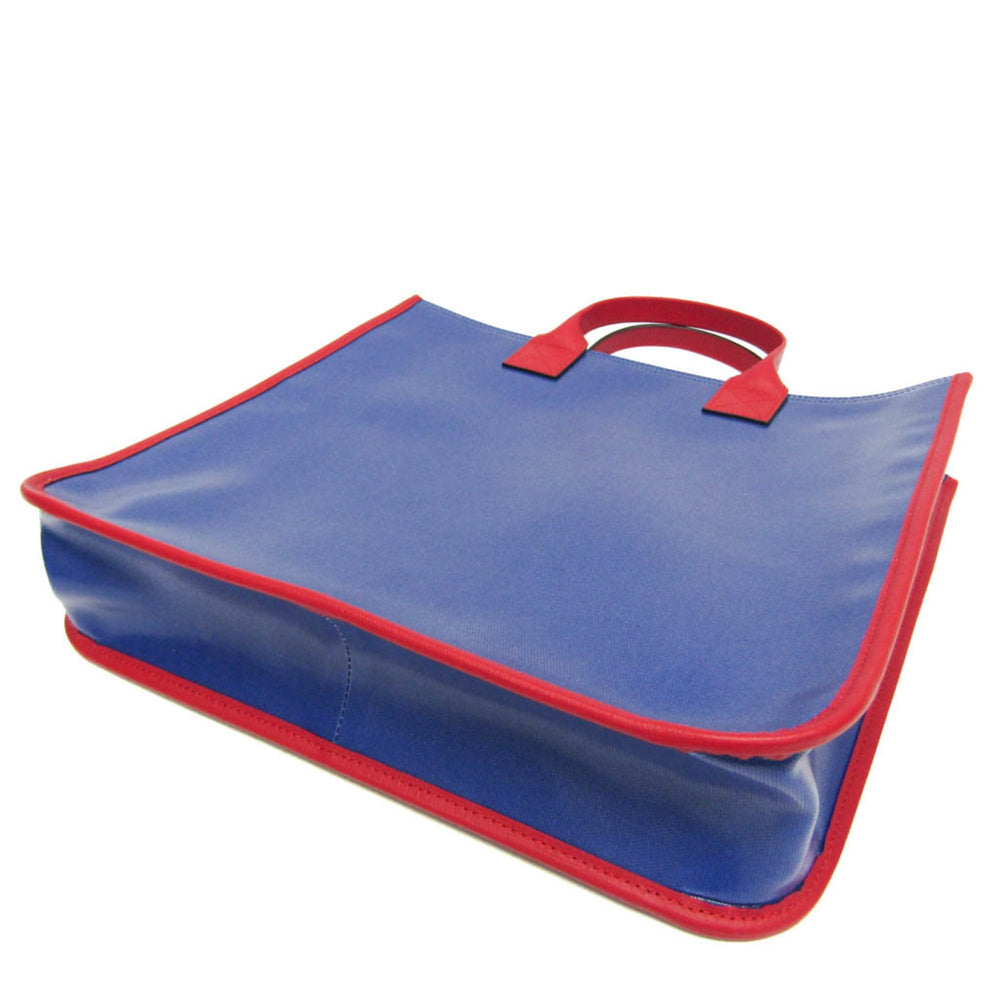 Gucci Children 550763 Girls,Boys PVC,Leather Handbag,Tote Bag Blue,Red Color,Yellow — Like New