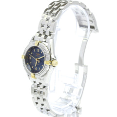 BREITLING Callistino 18K Gold Steel Ladies Watch B52045 Polished — Very Good