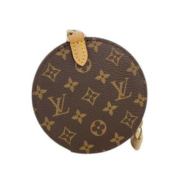 LOUIS VUITTON Louis Vuitton Monogram Eyeshadow Pouch LBC002 Bag Brown Leather Women's — New - Store Return