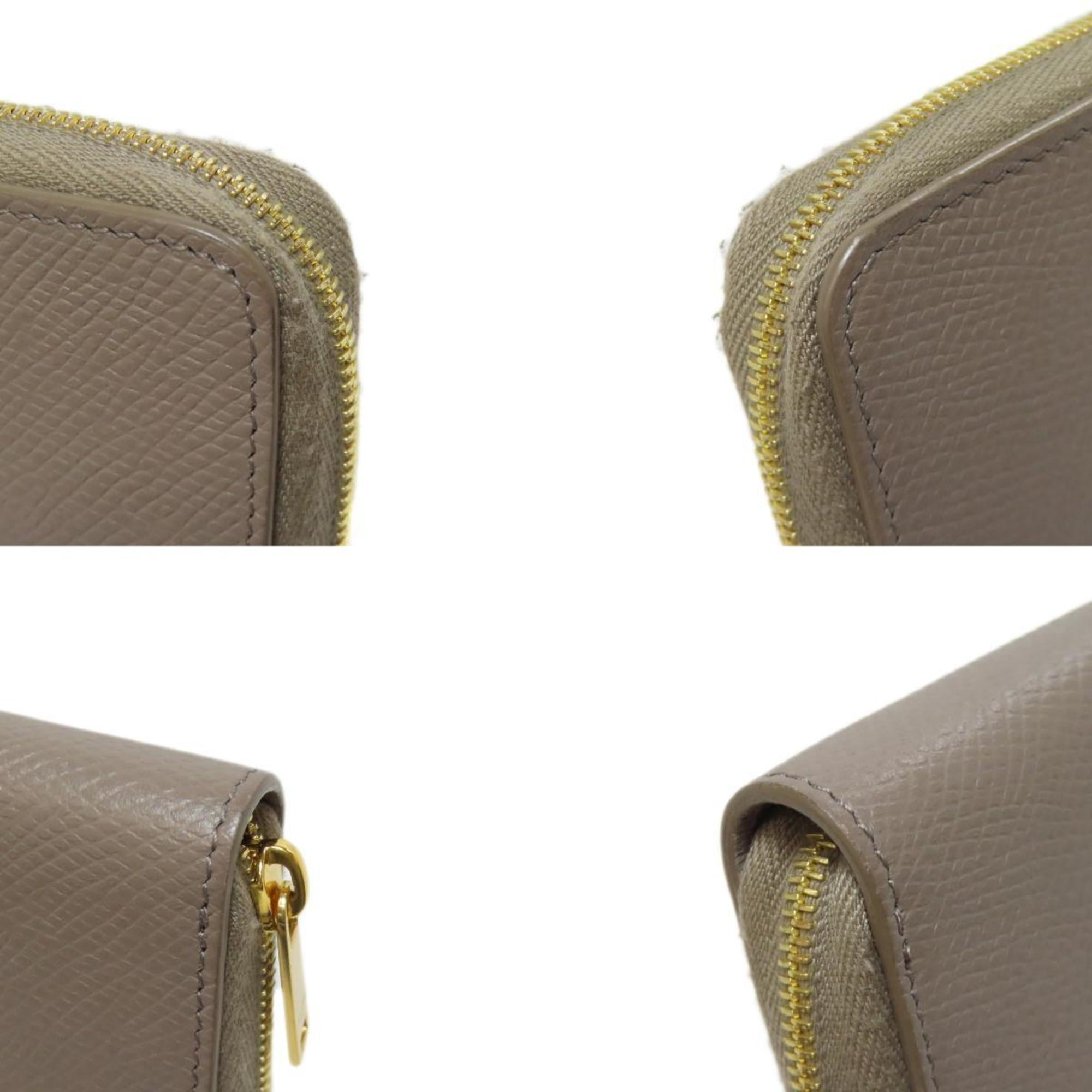 Celine Wallet/Coin Case Leather Women's