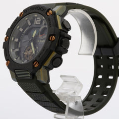 CASIO G-SHOCK G-STEEL GST-B300 Series GST-B300XB-1A3JF Black Khaki Resin SS Carbon Men's Watch — Very Good