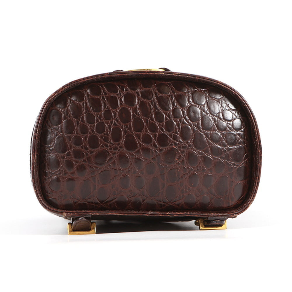 Salvatore Ferragamo Vara Leather Backpack, Handbag — Like New