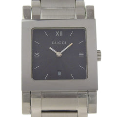 Gucci G Metro Watch 7900M.1 Stainless Steel Quartz Analog Display Black Dial Women's — Good