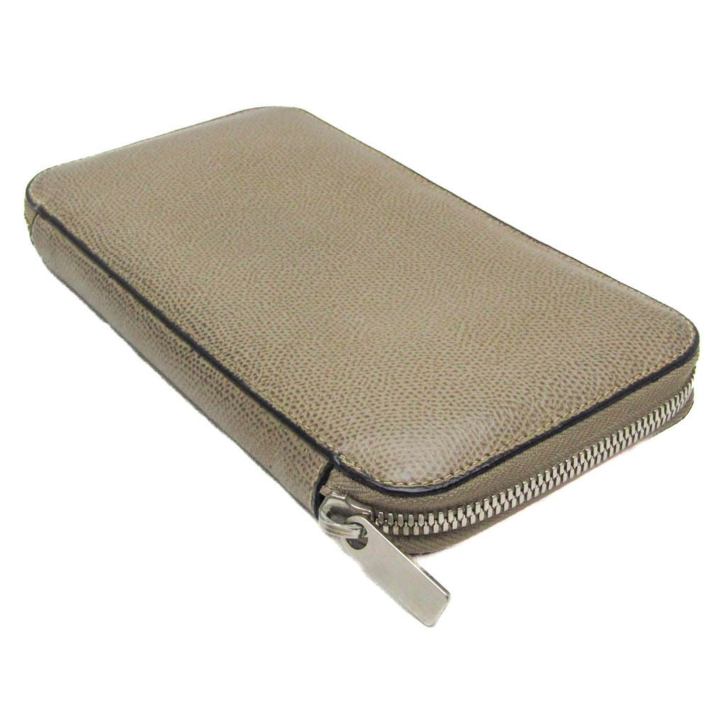 Valextra V9L06 Women,Men  Calfskin Long Wallet (bi-fold) Grayish
