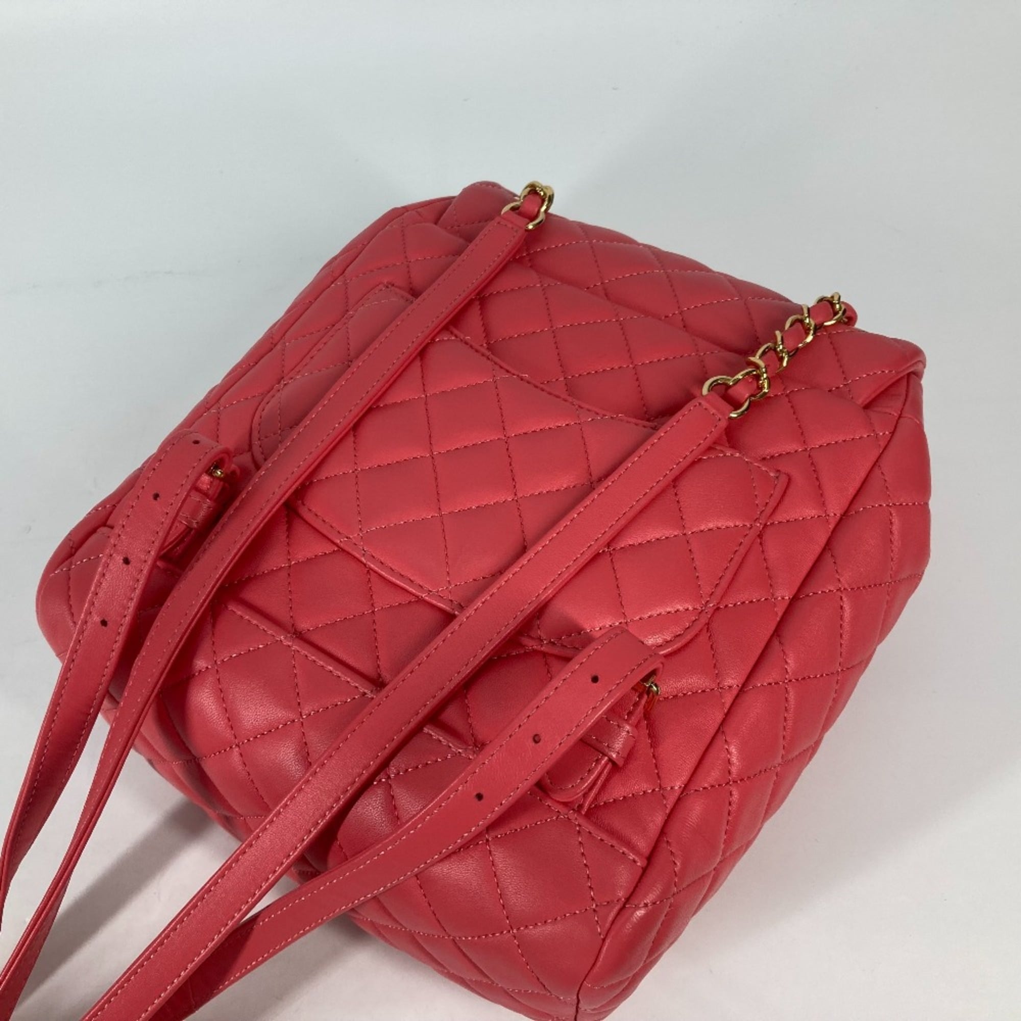Chanel Bag Backpack Backpack pink GoldHardware — Like New