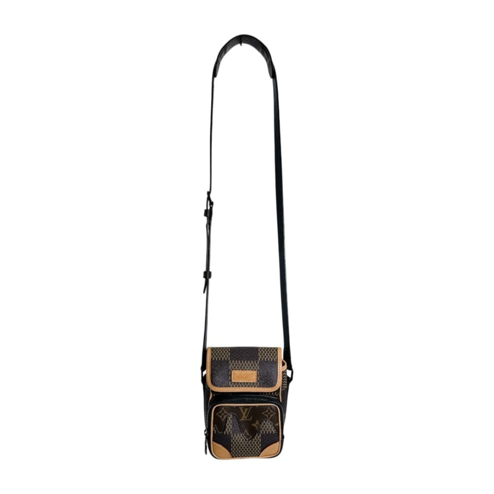 Louis Vuitton Amazon Messenger Bag Damier Giant Geant Canvas N40357 Brown — Like New