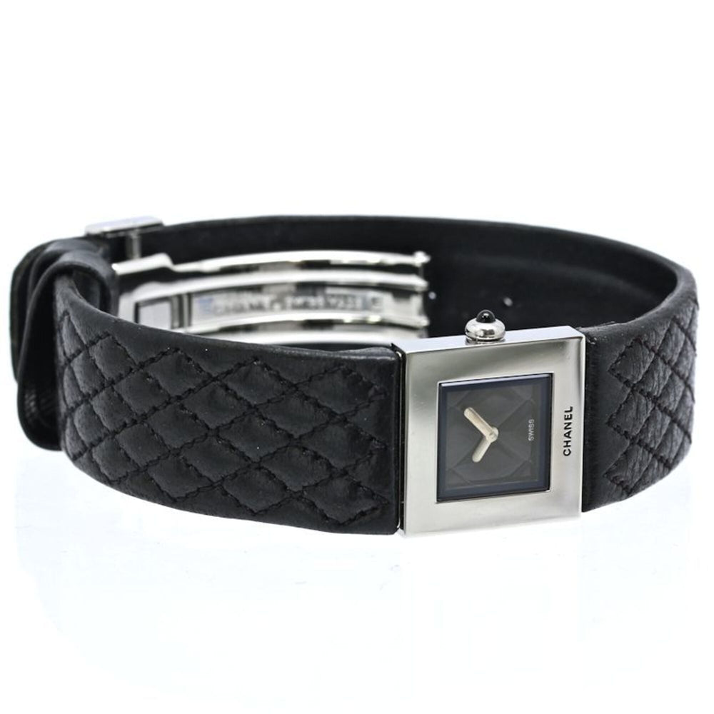 CHANEL Matelassé H0116 Women's Watch, Stainless Steel x Leather, 40486 — Very Good