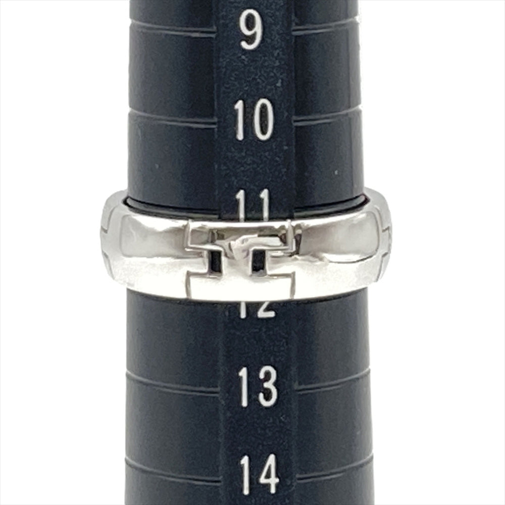 Hermes Hercules Ring, Size #52, 18K White Gold, 6.3g, Women's — Like New