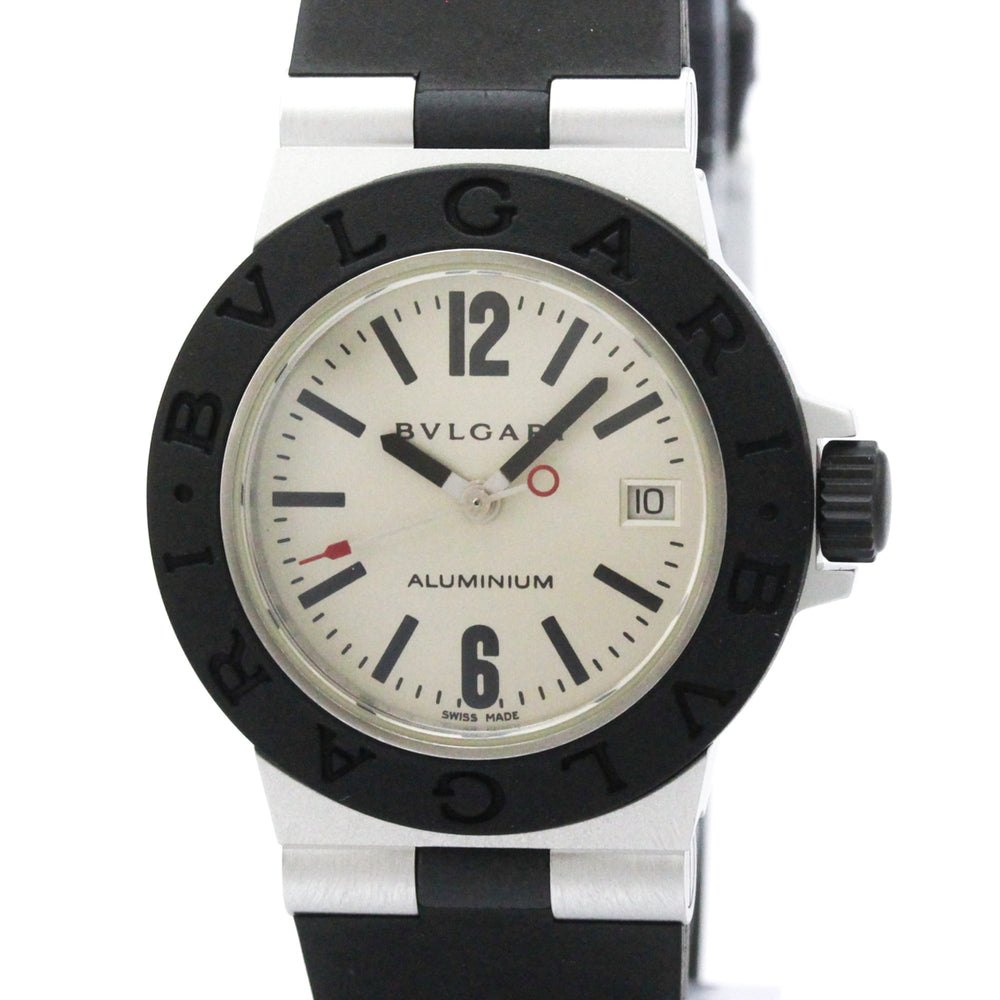 BVLGARI Aluminum Rubber Quartz Ladies Watch AL29A — Very Good