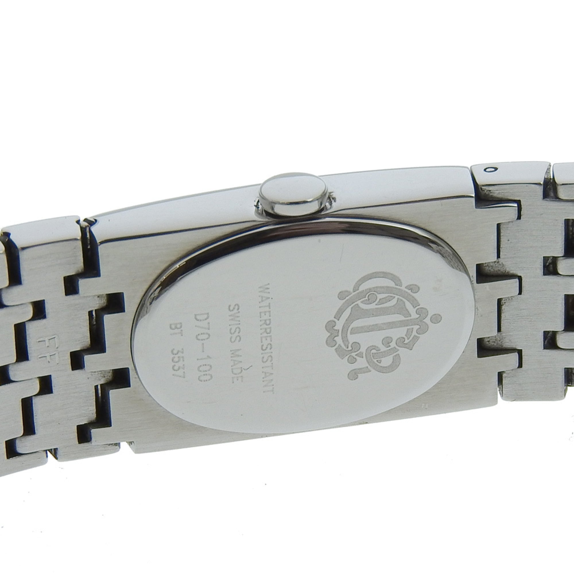 Christian Dior Miss Watch D70-100 Stainless Steel Quartz Analog Display Black Dial Women's — Good