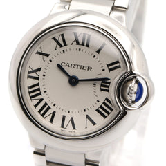 Cartier Ballon Bleu SM Watch, Stainless Steel, Ladies, Silver Tone, W69010Z4 — Very Good