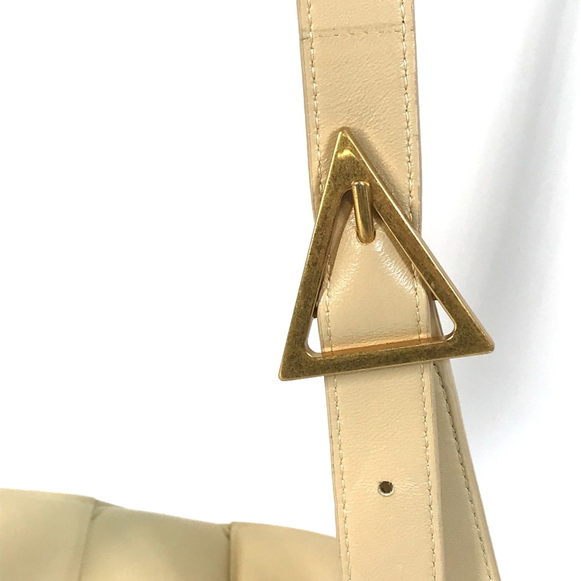 BOTTEGA VENETA 717506 Bag Shoulder Bag Beige — Like New