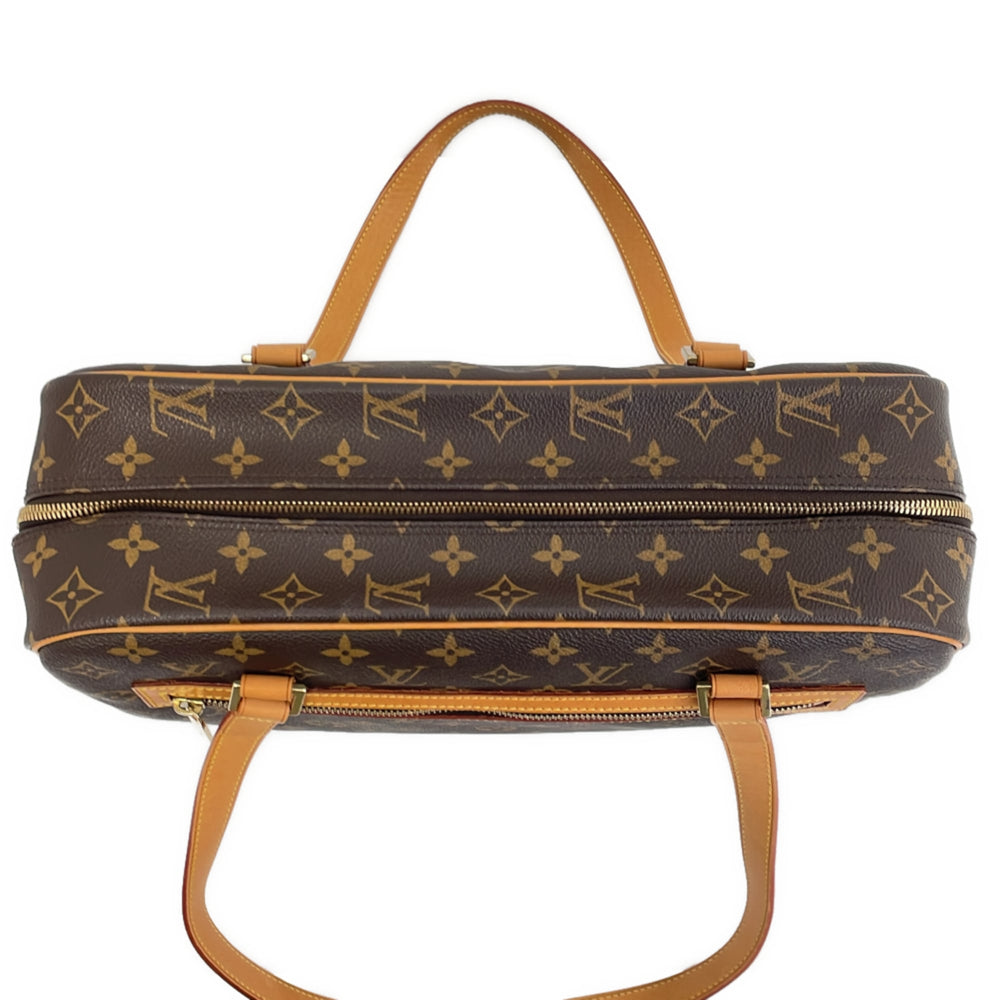 LOUIS VUITTON Louis Vuitton Monogram Cite GM Shoulder Bag M51181 Brown Women's — Like New