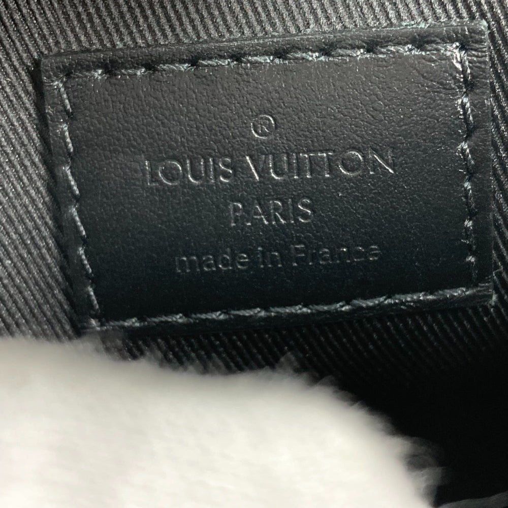 LOUIS VUITTON M81522 Monogram S-Lock Vertical Wearable Wallet Pochette Shoulder Bag Canvas Men's Maroon Brown L-240215-22 — New - Store Return