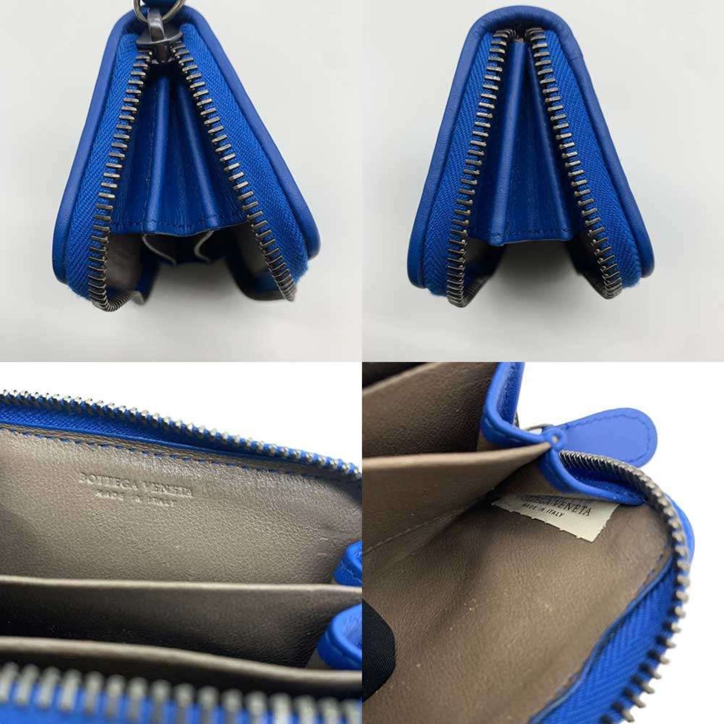 Bottega Veneta Intrecciato Round Coin Case, Leather