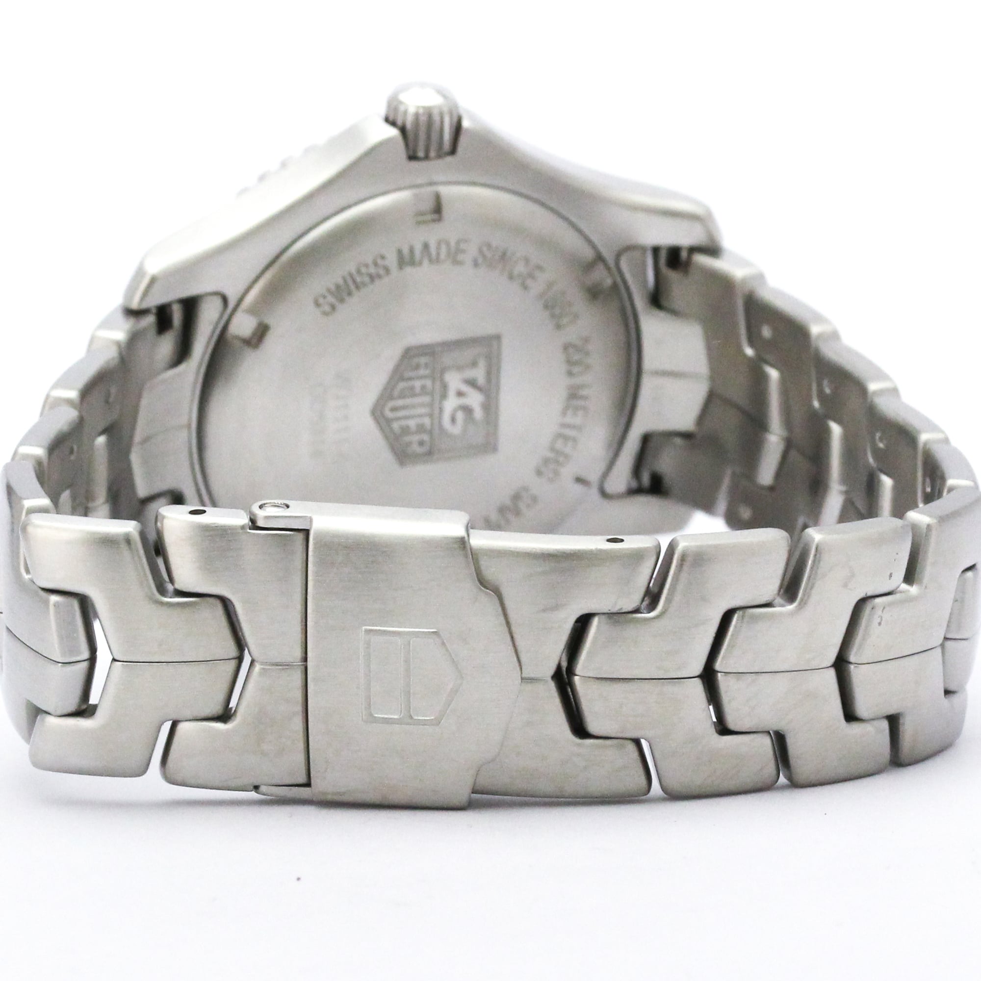 TAG HEUER Link Stainless Steel Quartz Mens Watch WJ1111 Polished — Very Good