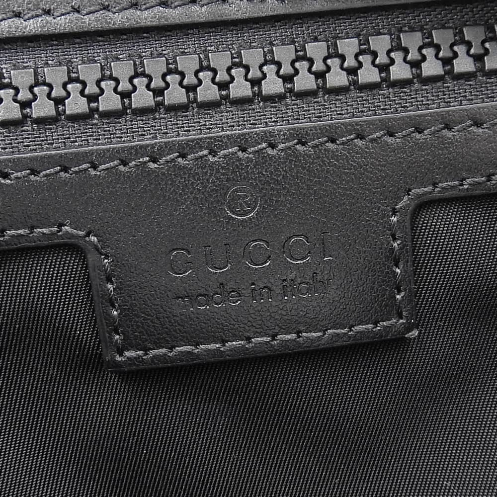 Like new GUCCI Interlocking G Crystal GG Backpack 779812 498879 Rucksack Black — Like New