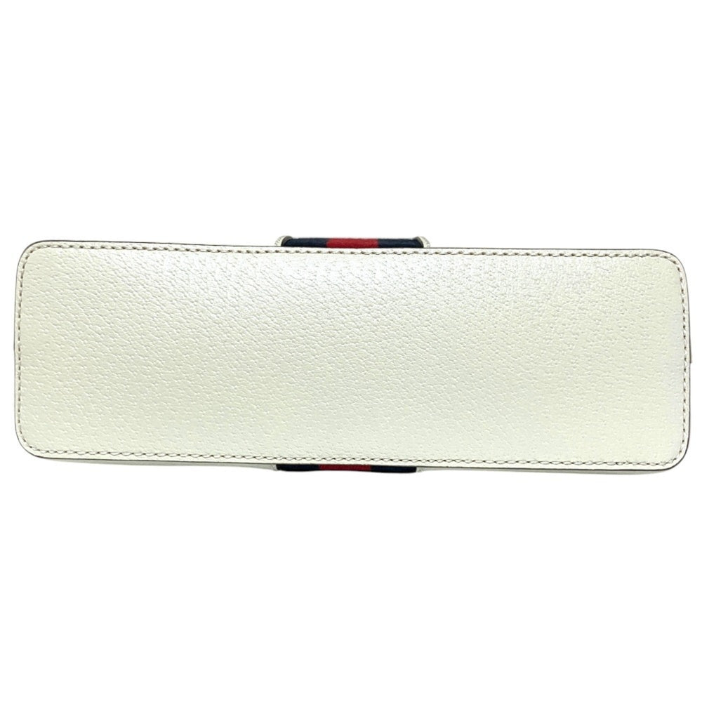 GUCCI GG Marmont Ophidia Sherry Line Shoulder Bag 719881 Off-White Women's — New - Store Return