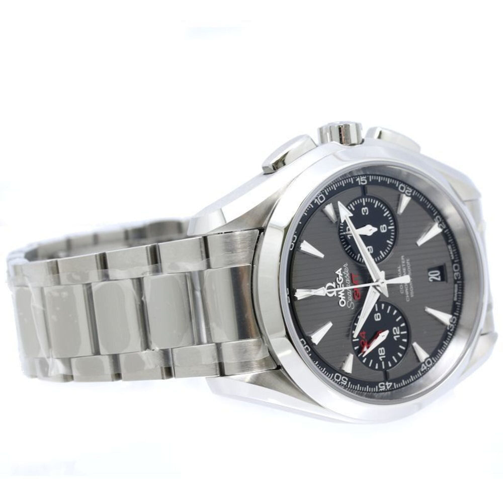 OMEGA Seamaster Aqua Terra 150m Co-Axial Chronometer GMT 231.10.43.52.06.001 Men's Watch Stainless Steel 40480 — New - Store Return