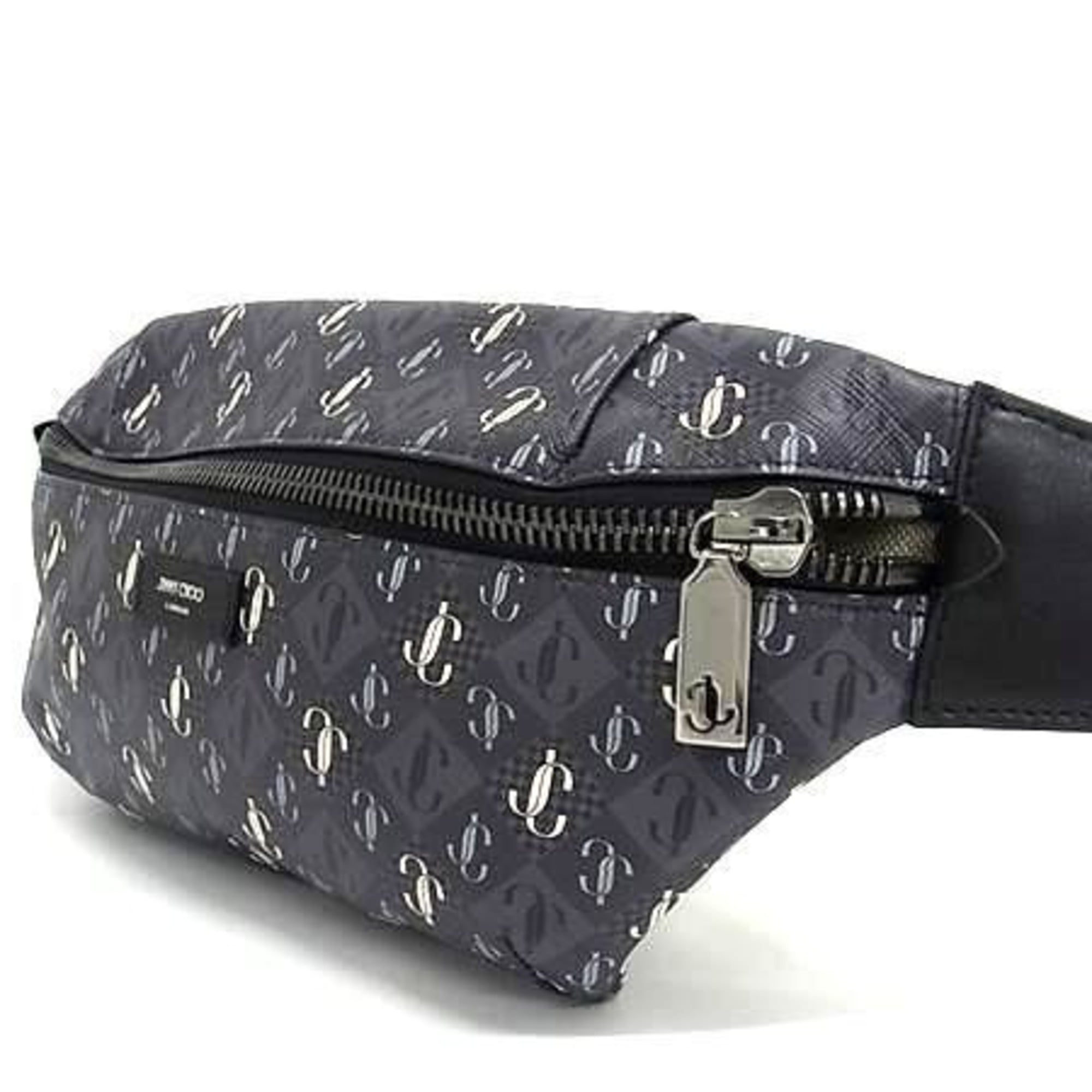 JIMMY CHOO Jimmy Choo Waist Bag JC Gray Women's — Like New