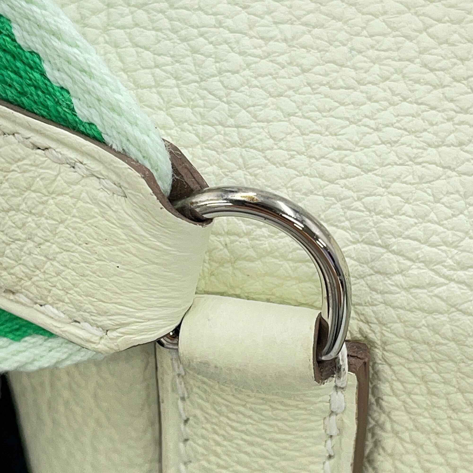 Hermes Shoulder Bag Videpoche Mushroom Togo Leather B Stamp Handbag HERMES — Like New