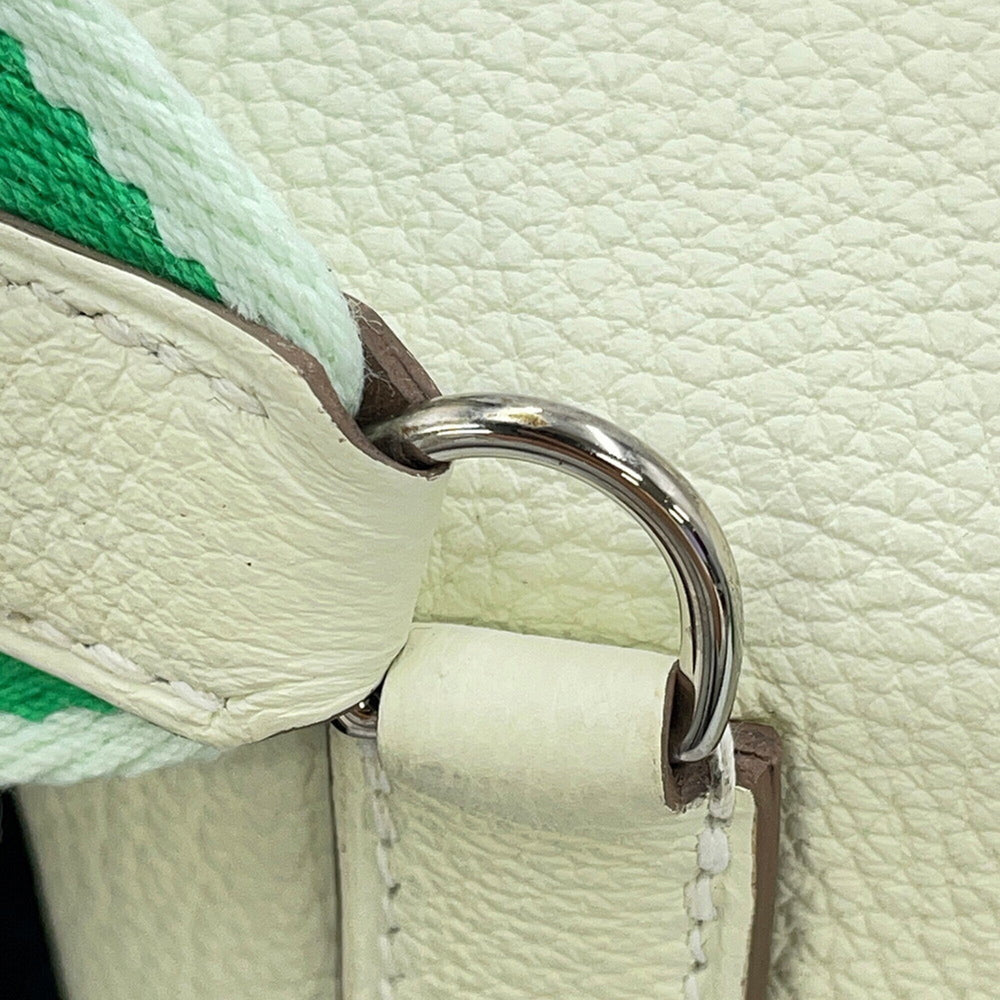 Hermes Shoulder Bag Videpoche Mushroom Togo Leather B Stamp Handbag HERMES — Like New